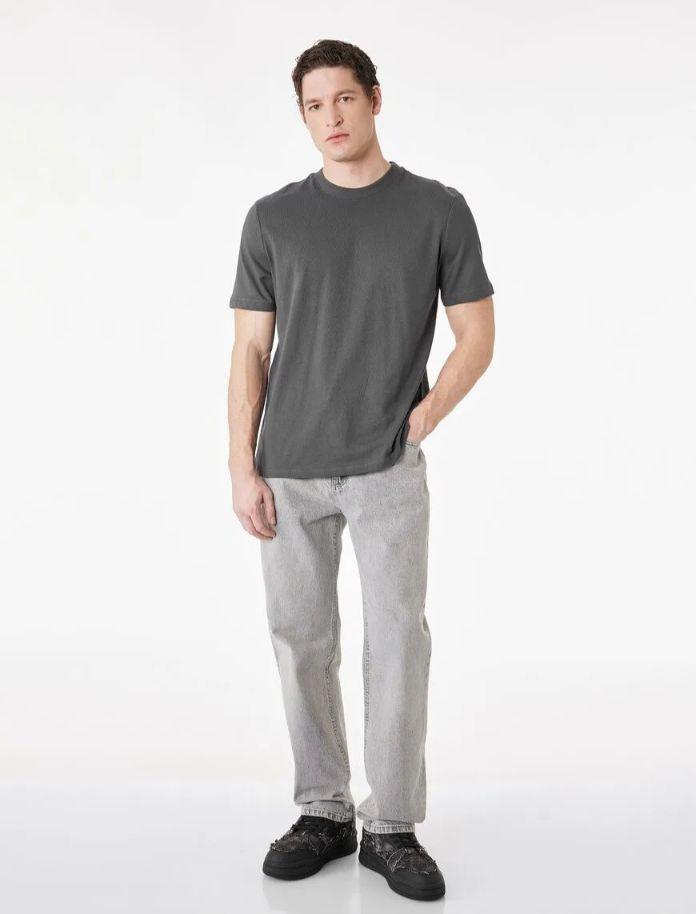 T-Shirt (S, Gri)