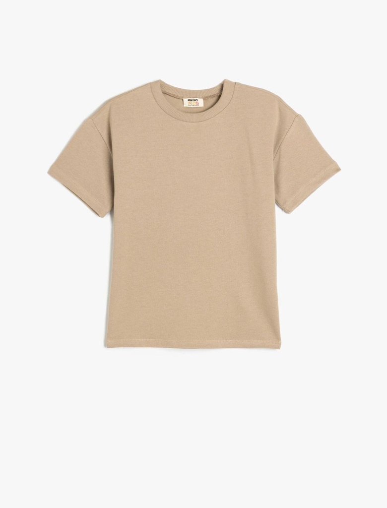 [8684290853007] T-Shirt (6-7, Bezhe)