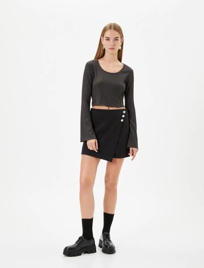 Bluza (L, Gri e erret)