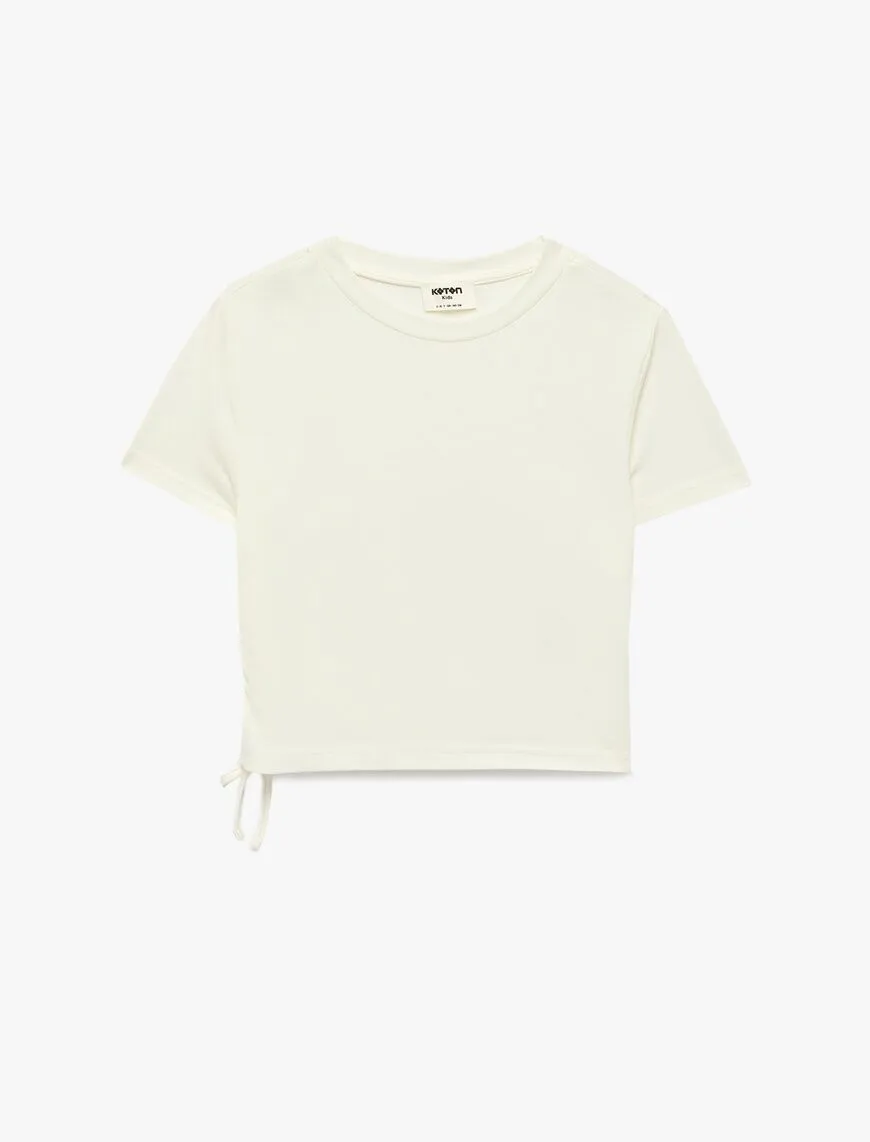 [8684848949916] T-Shirt (6-7, E bardhe)