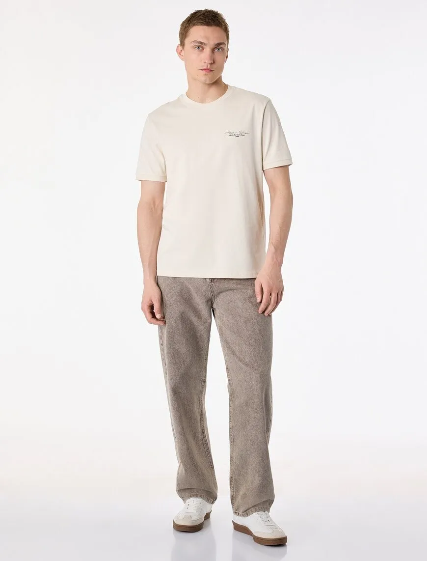 [8684848096788] T-Shirt (S, Bezhe)